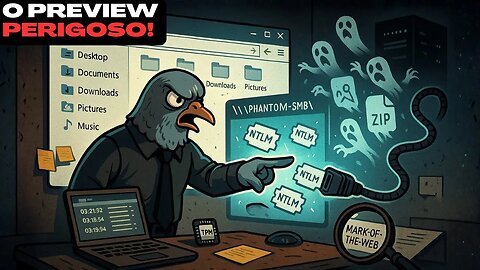 📰O preview perigoso: como o Windows cortou a gambiarra que entregava sua senha