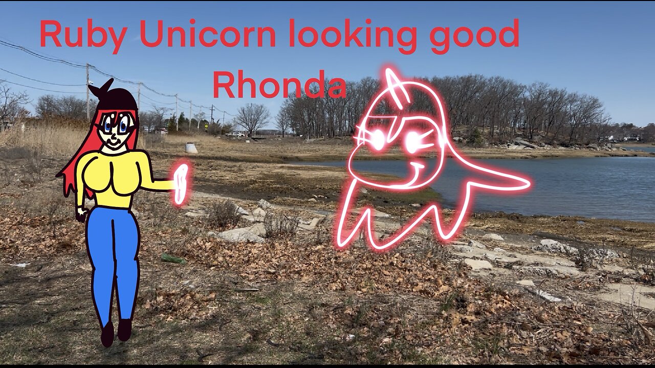 Rhonda’s ruby red Unicorn