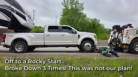 Trying to Head West - Broke Down!