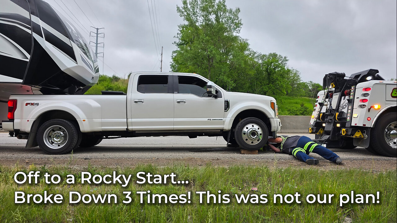 Trying to Head West - Broke Down!