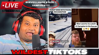 Mysterious and Creepy Tiktok Videos Live Stream with Tedi (pt. 91)