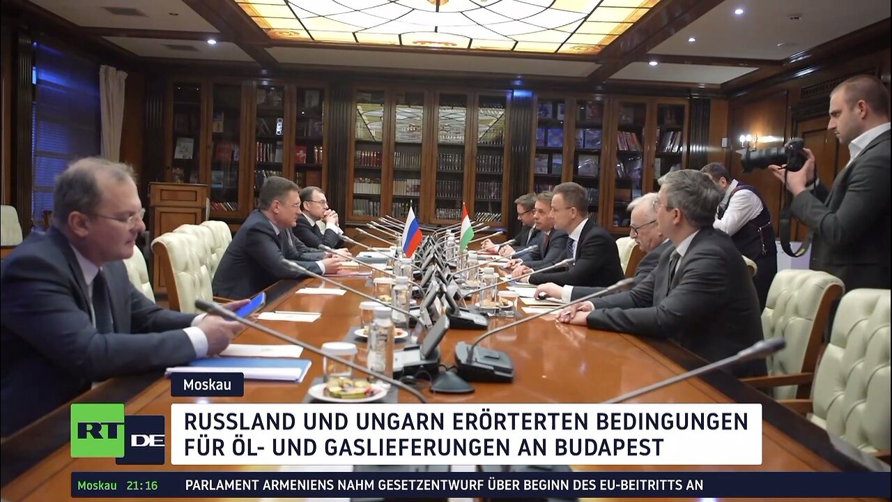 Energiekooperation zwischen Ungarn und Russland: Außenminister Szijjártó in Moskau