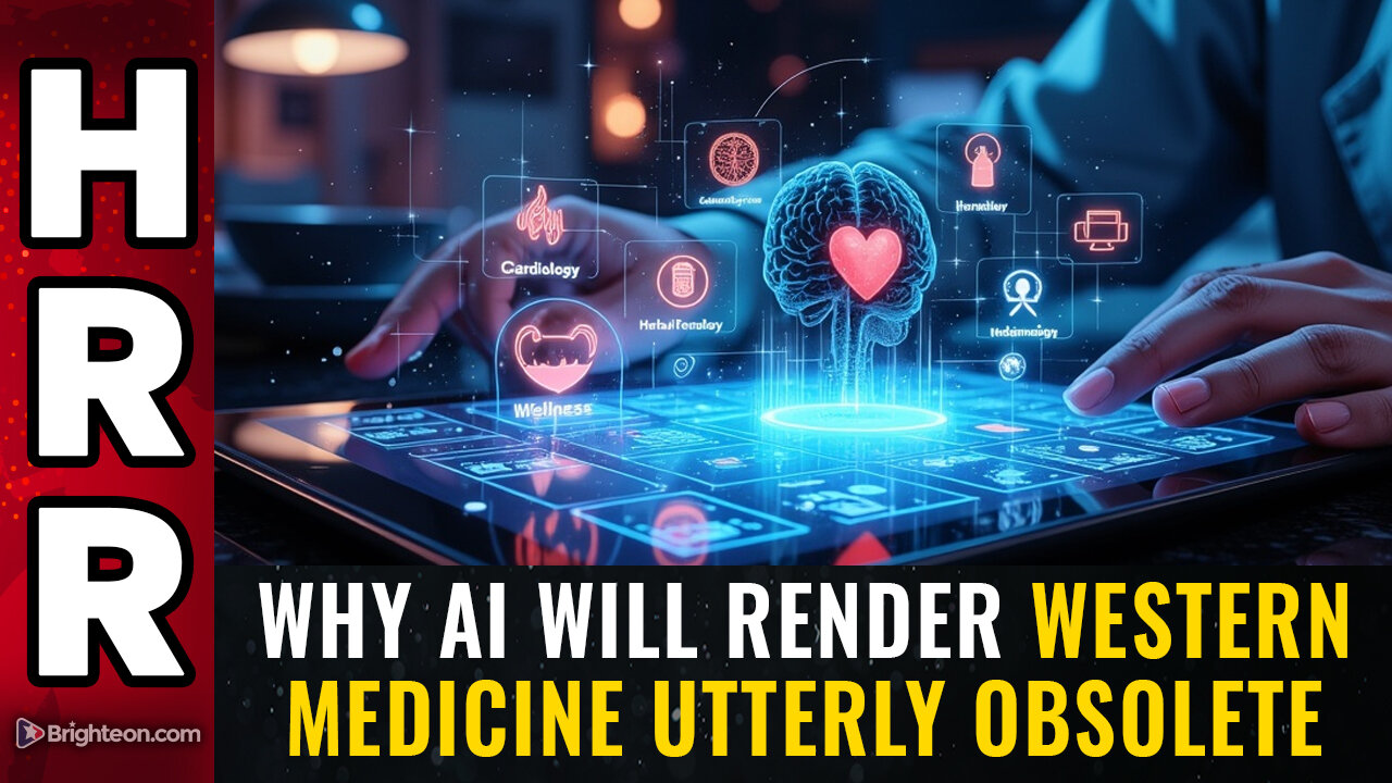 Why AI will render western medicine UTTERLY OBSOLETE