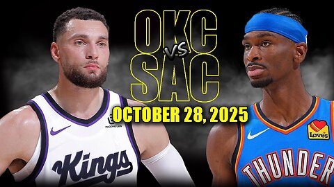 Oklahoma City Thunder vs Sacramento Kings