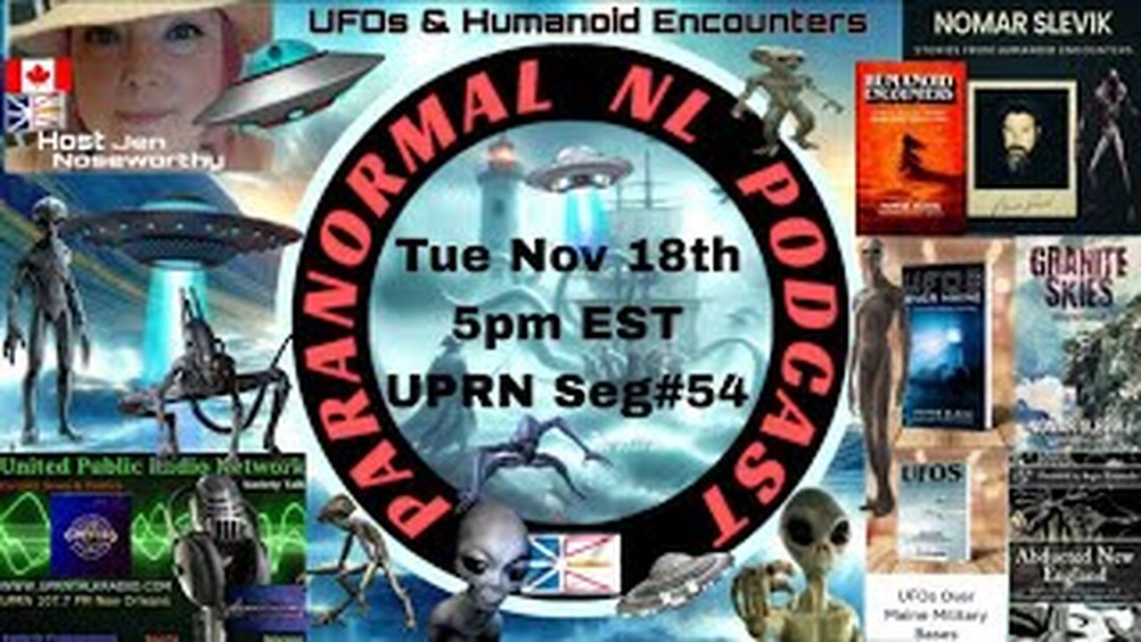Paranormal NL - UFOs & Humanoid Encounters Special with Nomar Slevik