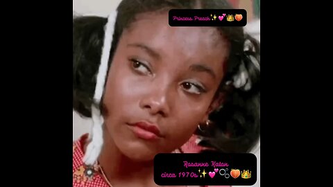 — the doe-eyed beauty, Rosanne Katon circa 1970s. ✨💕👑🫧🍑✨ #blackbeauty #doeeyed #70s #black70s