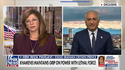 'UNWANTED REGIME' : Exiled Iranian crown price issues URGENT plea to Trump