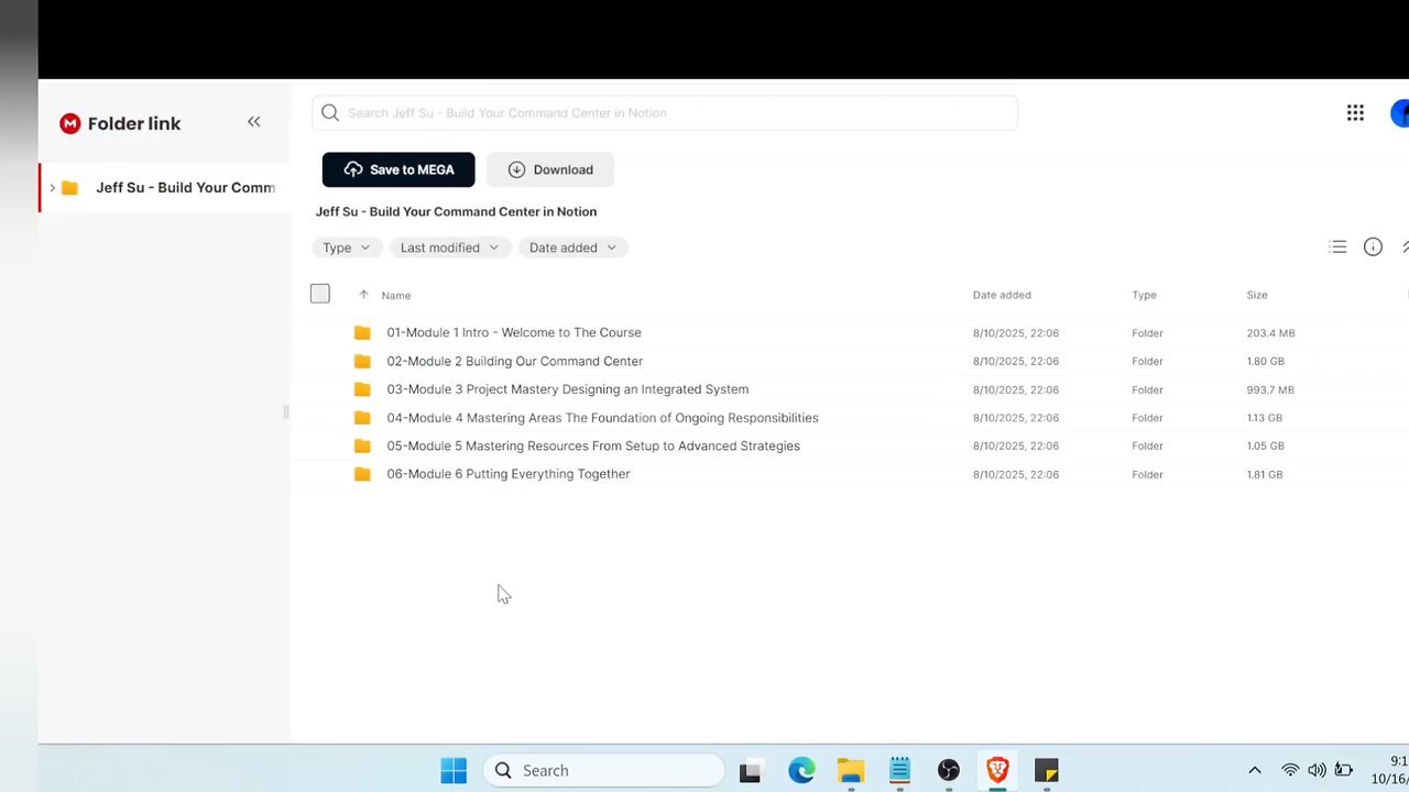 Build Your Command Center in Notion – Jeff Su