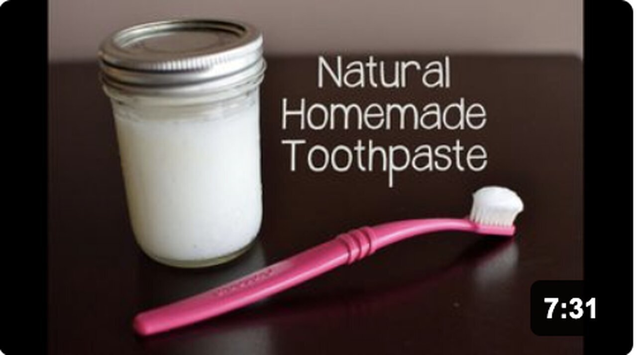 "DIY Guide: Craft Natural, Fluoride-Free Toothpaste at Home for A Healthier Smile"