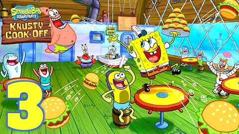 Spongebob Krusty Cook Off - Gameplay Walkthrough | Kamal Gameplay | Part 3 (Android, iOS)