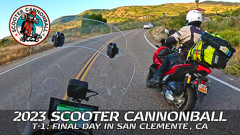 Scooter Cannonball 2023 // T-1: Final Prep Day in San Clemente