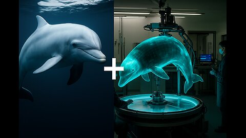 these sea creatures were turned into cybernetic robotic entities of the depths!