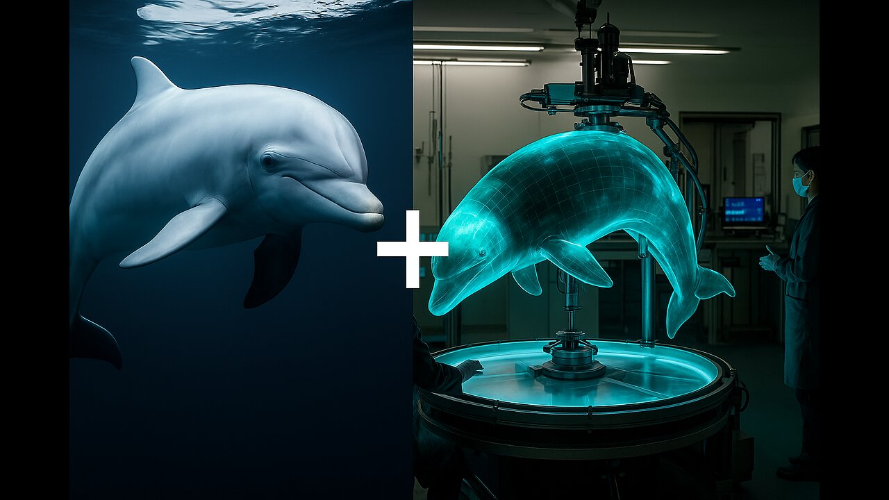 these sea creatures were turned into cybernetic robotic entities of the depths!