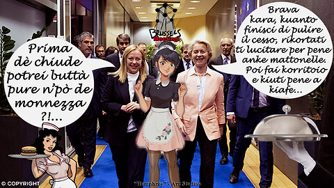 °“DOPO QUESTA DICHIARAZIONE DI URSULA VON DER LEYEN SUGLI 'ASSET RUSSI', POSSIAMO AFFERMARE -⭐CON SEMPRE MAGGIOR CERTEZZA- CHE L'UNIONE EUROPEA È DIVENTATA SOLO UNA #ASSOCIAZIONE DI GANGSTERS INTERNAZIONALI!!” 🤡👿🤡