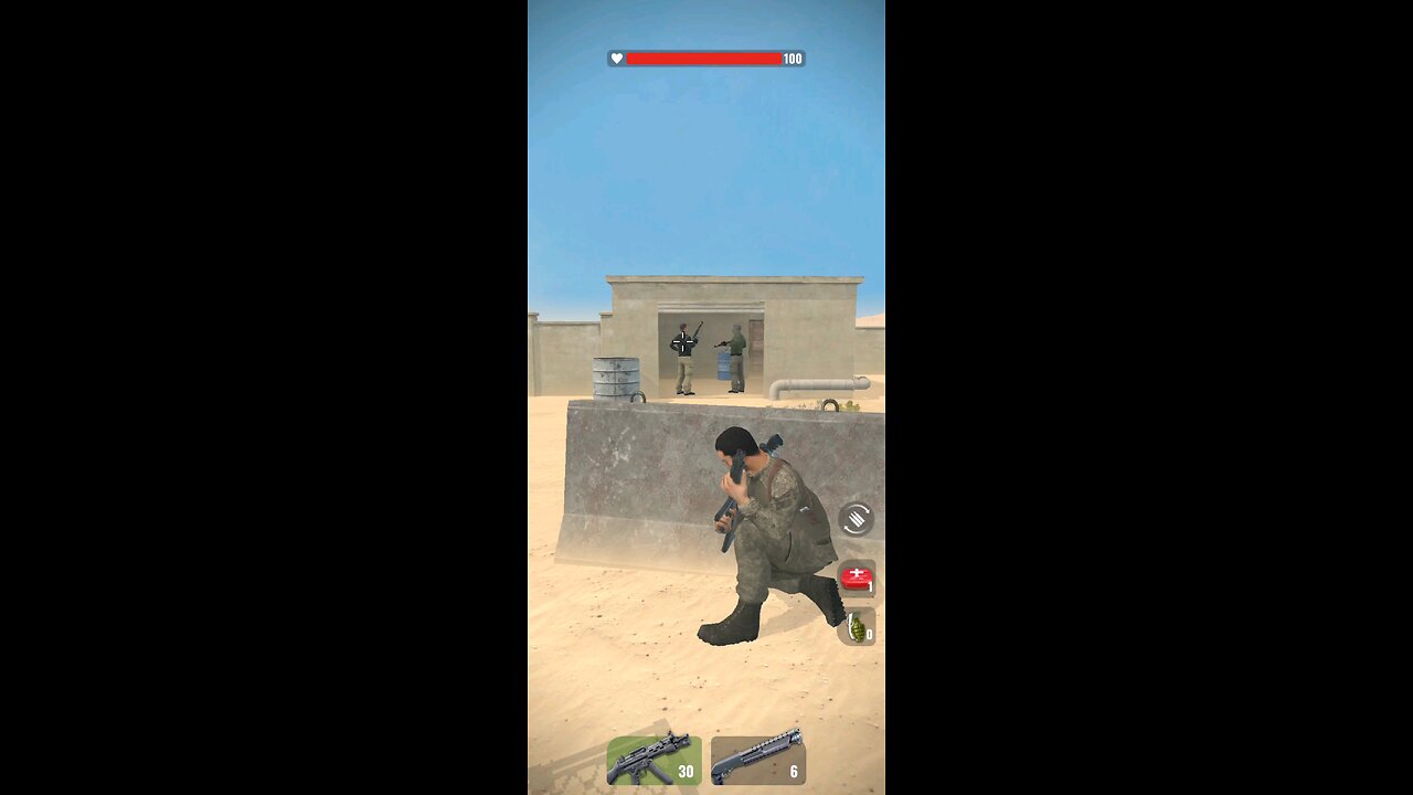 shoot out gameply please falow page