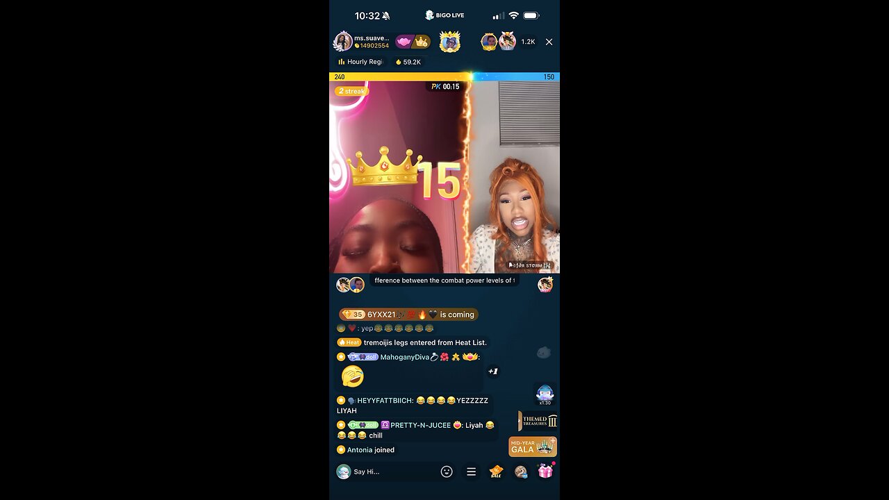 BIGO LIYAH SNAPS ON STORM