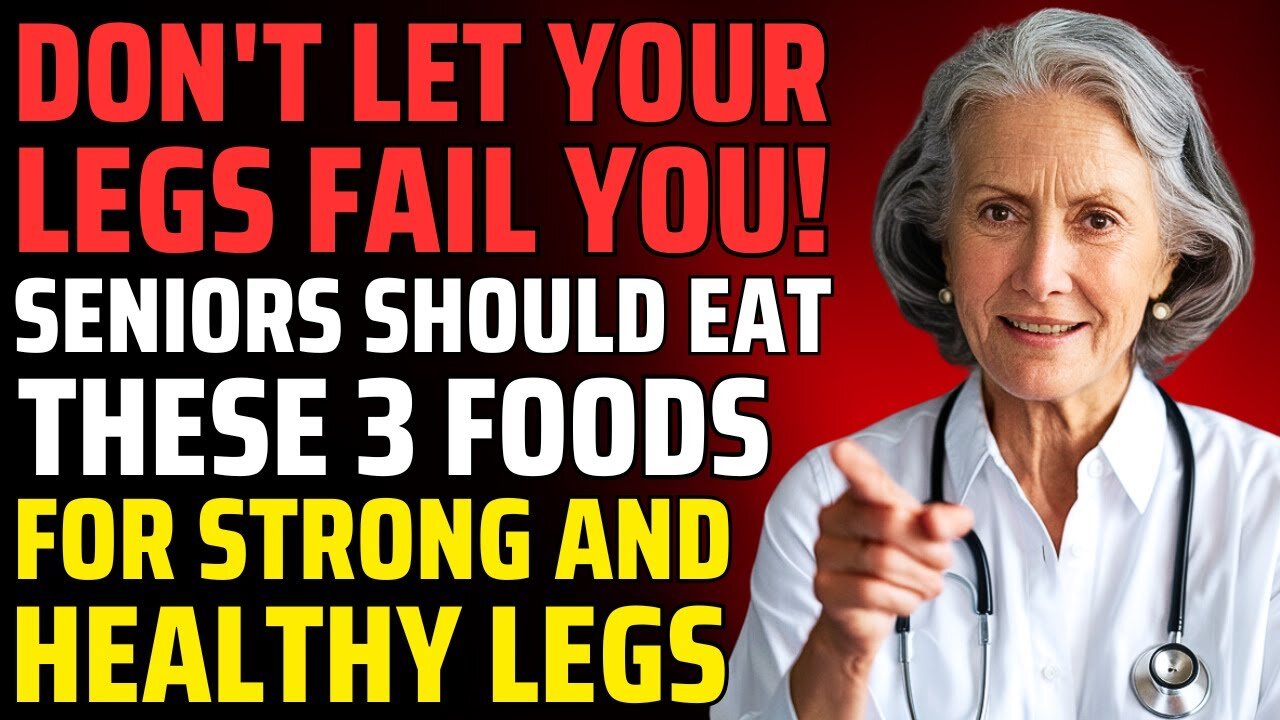 Ignite Leg Resilience with These 3 Vital Foods to Stop Weakness Now! JN91