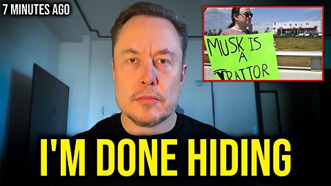 "They Wanted Me to Stay Quiet, But I’m Speaking Up NOW... | Elon Musk"