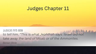 Judges 11 : Kicked Out of the Family and Then Summoned to Fight for Them!