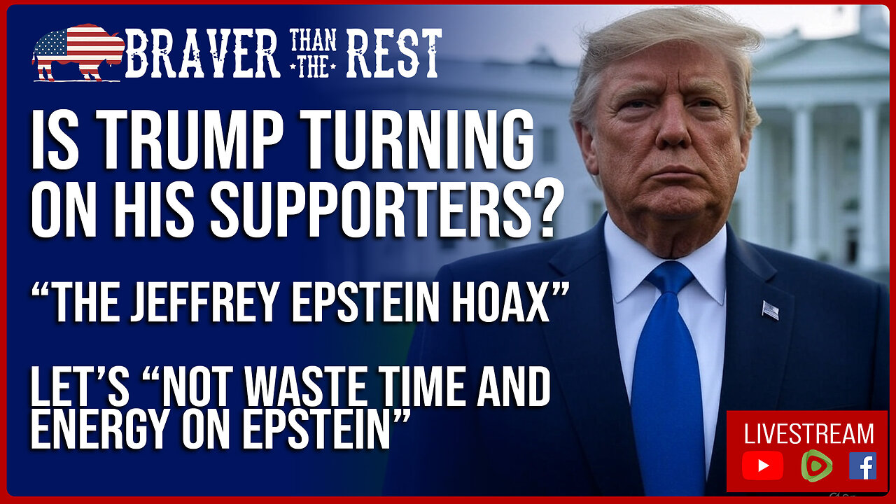 Trump Turns on Supporters Asking About Epstein Files