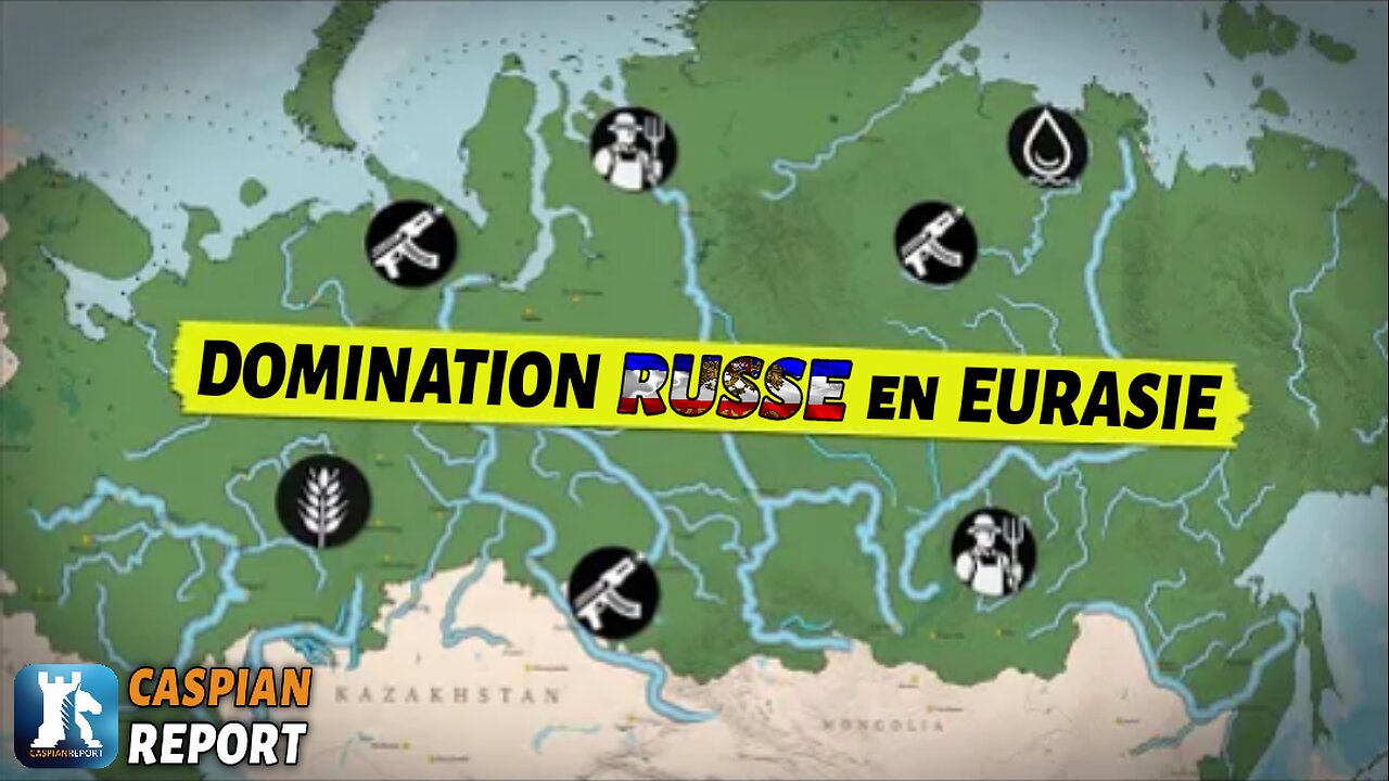 Comment la RUSSIE compte DOMINER l'EURASIE grâce à ses FLEUVES • 🆅🅵 🇨🇵 • CASPIAN REPORT