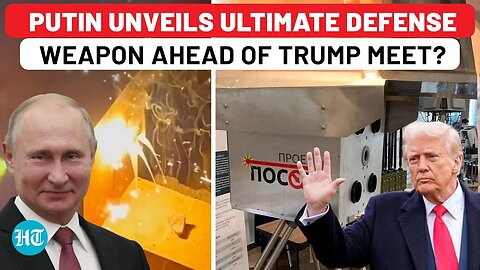This Russian Weapon Can Melt Drones In 0.1 Seconds; Putin Stunner Before Trump Meet | Posokh Laser