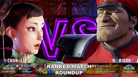 Kuya Kalbo SF6 Ranked Match Roundup. Chun Li Master Rank [Hori Fight Stick]