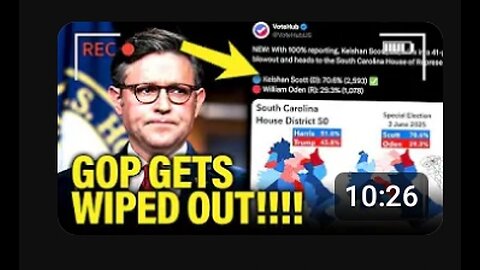 Gop get shocked By massive Loss In south carolina!!!