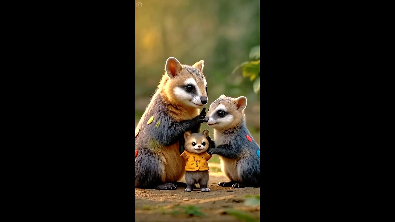 They created a loving family with technology. #birds #amazinganimals #arcticanimal