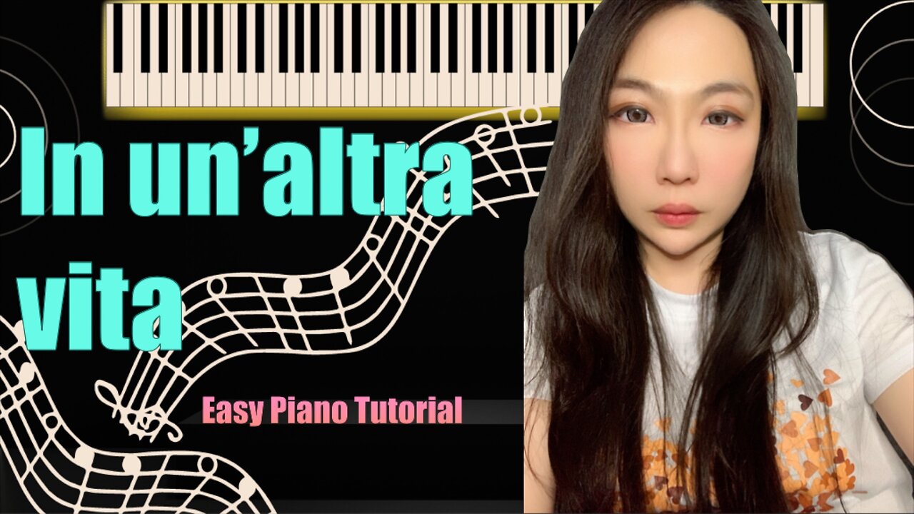 In un’altra vita PIANO | Easy Tutorial | In another life Ludovico Einaudi