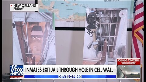New Orleans Inmates Escape Through Hole In Cell Wall