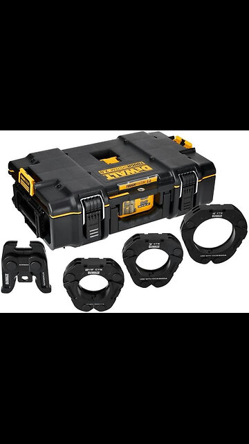 DEWALT Press Kit Tool Kit, Press Rings and Jaw