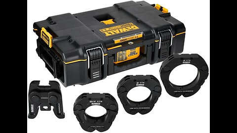 DEWALT Press Kit Tool Kit, Press Rings and Jaw