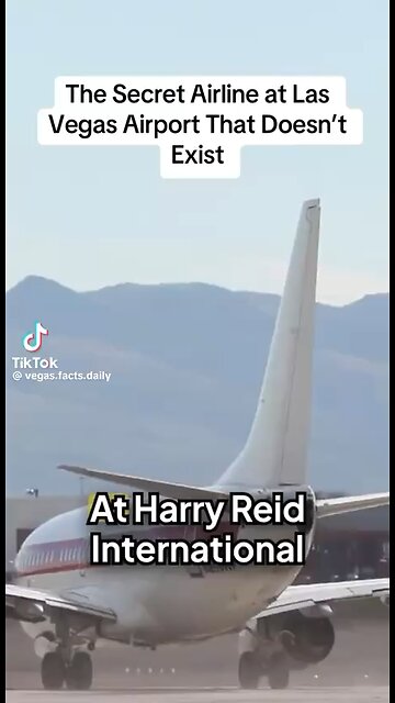 The Secret Airline At Harry Reid Airport That Does Not Exist