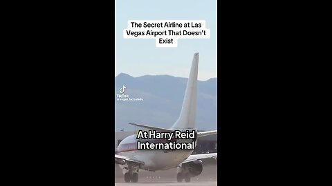 The Secret Airline At Harry Reid Airport That Does Not Exist