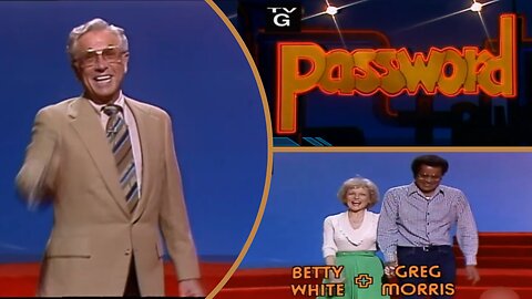 Betty White & Greg Morris Face Off on Password — Hosted by Allen Ludden
