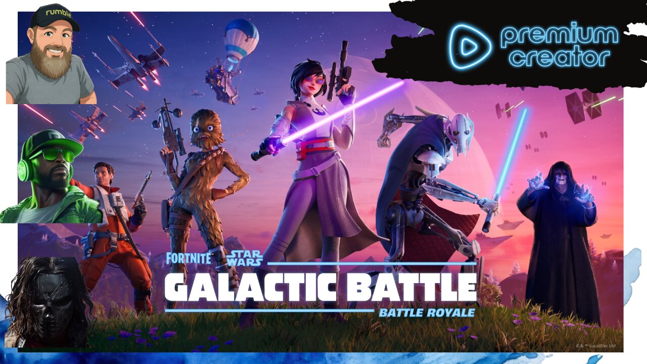 Fortnite - Star Wars and Games with Frag and Hollywood - !rumbot