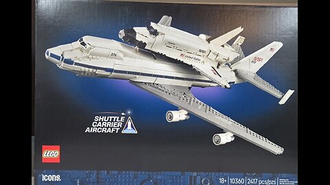 Unboxing & Building Lego 10360 Shuttle Carrier Aircraft-Part 2