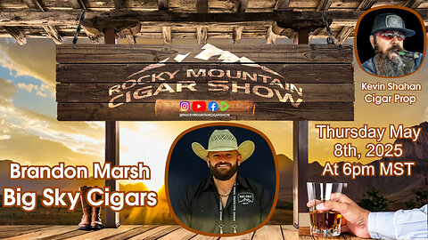 Episode 161: Brandon Marsh, Big Sky Cigars, on the show this week.