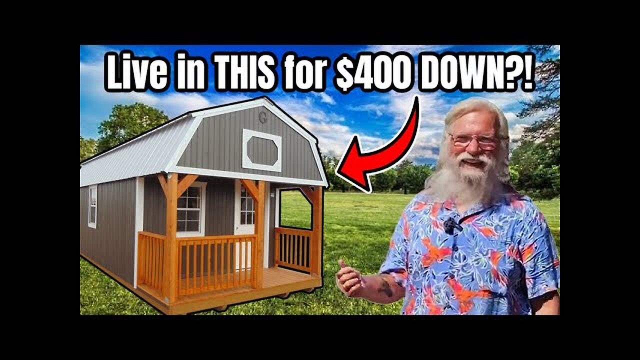 From Renting to OWNING! AFFORDABLE Tiny Homes Made Simple! NO Credit Check, Rent to Own!