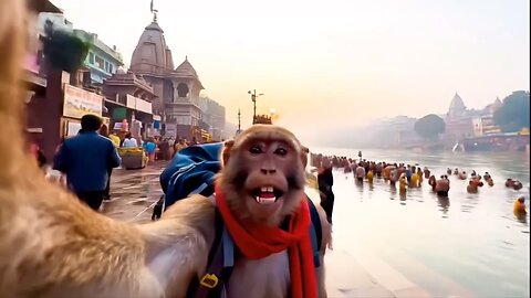 vlogger babloo ( Monkey)