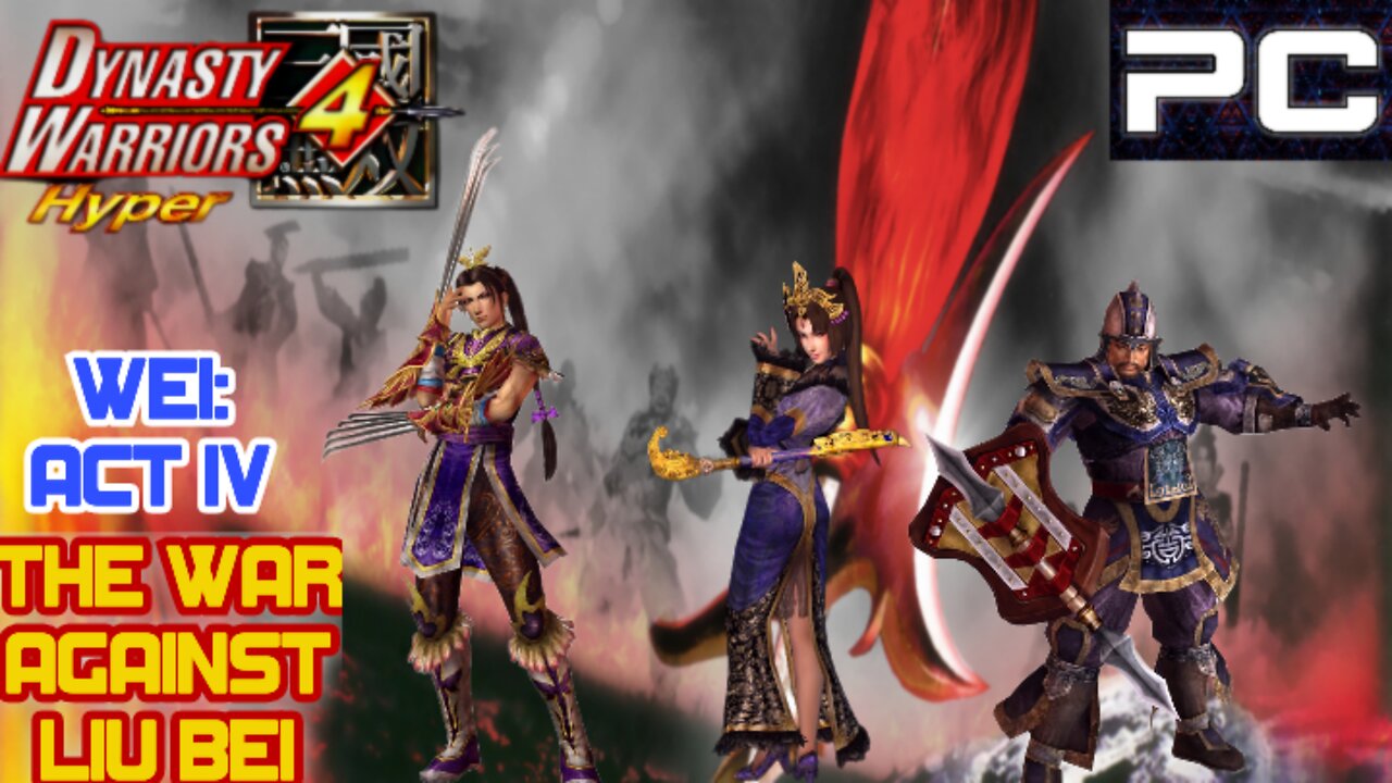 Dynasty Warriors 4 Hyper Musou Mode Playthrough (Wei Act 4)