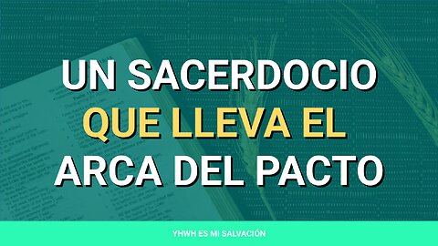 ✝️ ️Un sacerdocio que lleva el arca del pacto | 1 Crónicas 15