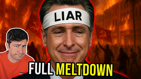 Is Gavin Newsom's LATEST MELTDOWN a Sign of Desperation?