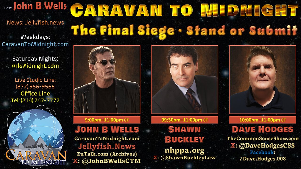 The Final Siege • Stand or Submit - John B Wells LIVE