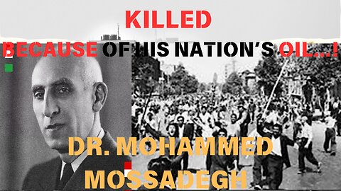 The AGONIZING death of Dr. Mohammed Mossadegh...!