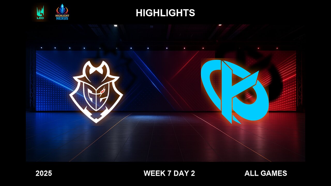 G2 vs KC Highlights ALL GAMES - LEC Spring Split W7D2 2025 - G2 Esports vs Karmine Corp