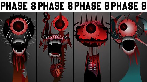 INCREDIBOX SPRUNKI ALL PHASES - NEW CHARACTERS - LIVE - 8 #sprunki