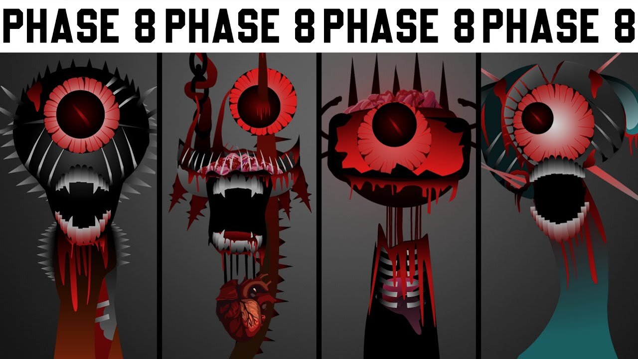 INCREDIBOX SPRUNKI ALL PHASES - NEW CHARACTERS - LIVE - 8 #sprunki