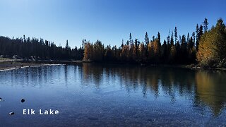 (4K UHD) HIKING HIGHLIGHTS - Elk Lake is a Kayaking Paddler's Delight! | Cascade Lakes Scenic Byway